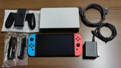 【即日発送】Nintendo Switch 有機ELモデル 使用時間少！