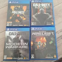 PS4 ゲームソフト 4本セット