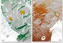 ヒロアカ 原画展 アートポスター A2 2枚セット