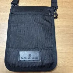 nano-universe ブラック ショルダーバッグのサムネイル