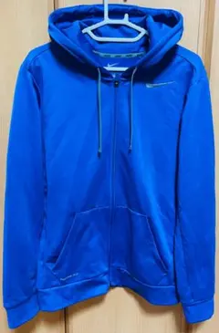 Nike Dri-FIT フード付きジャケット 青