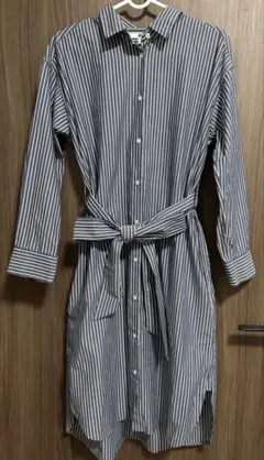 UNIQLO ボーダーシャツワンピース
