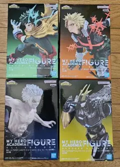 gigo 僕のヒーローアカデミア 4体フィギュアセット ヒロアカ】GIGO限定フィギュア 4体セット - メルカリ