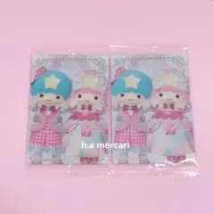 サンリオ ツインウエハース2 ライブキャラクター キキララ リトルツインスターズ