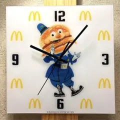 1978年　マクドナルド　ビッグマックポリス　ウォールクロック　看板　アメトイのサムネイル