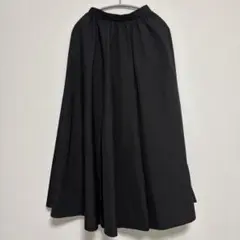 グレイル GRL ギャザーフレアスカート ブラック S