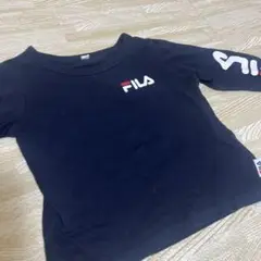 FILA ネイビー 長袖Tシャツ 90