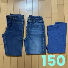 パンツ２枚　ユニクロ　スパッツ　女の子　150 まとめ売り