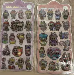 ラブブ　ボンボンドロップシール　オーロラ