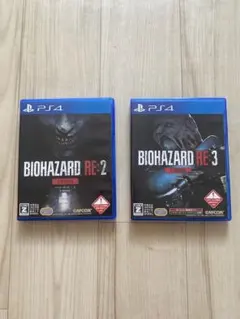 PS4 バイオハザードRE:2 3 Z VER 2点セット