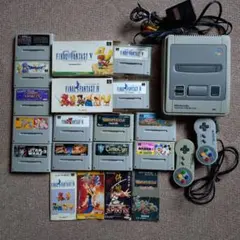 スーパーファミコン 本体 ゲームカセット付き