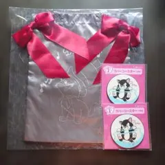 Happyくじ Disneyキャットコレクション トートバッグ＆ラバーコースター