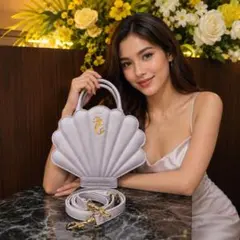 Maison de FLEUR アリエル シェル ショルダーバッグ - メルカリ