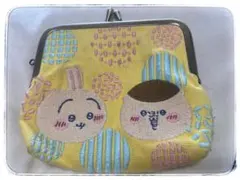 chiikawa うさぎと栗まんじゅうのがま口財布