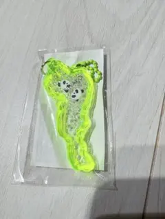 こ*ろ様 琵琶湖キーホルダー　新作　パンダ　草津　黄色