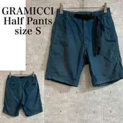 GRAMICCI ハーフパンツ S グラミチ アウトドア ブルー系 クライミング
