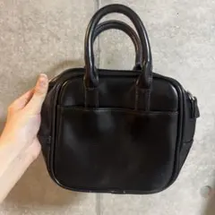 ブラック ミニハンドバッグ