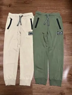 【美品】男の子　H&M ジョガーパンツ　 長ズボン　2本セット　120cm