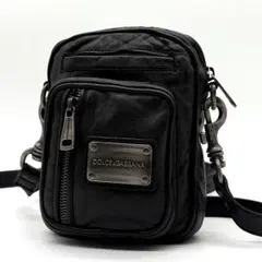 未使用級DOLCE&GABBANA 正規品 希少 ウエストポーチ ボディバッグ