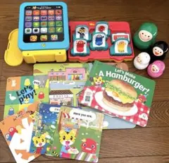 ベネッセこどもちゃれんじEnglishぽけっとDVD4枚&エデュトイ(欠品あり)