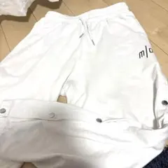 スウェットパンツ　ホワイト　m/o