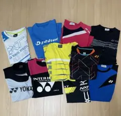 ヨネックス　ミズノ　ゲームシャツ　ユニフォーム　ロンt まとめ売り　テニス