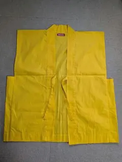 米寿祝い用　黄色いちゃんちゃんこ（頭巾のセット）