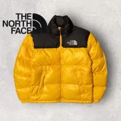 【ザ・ノースフェイス】ヌプシ　ダウンジャケット　XS イエロー　希少カラー