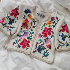 Yves Saint Laurent 花柄ニットカーディガン 2026年最新】Yves Saint Laurent レディース カーディガン・ボレロ