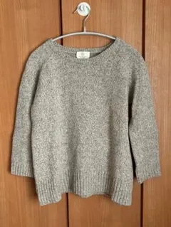 Beauty&Youth ラウンドネックニット