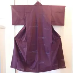 単衣 正絹 江戸小紋 裄69 角通し 落款 作家物 Lサイズ sh0095 単衣 正絹 江戸小紋 裄69 角通し 落款 作家物 Lサイズ sh0095 - メルカリ
