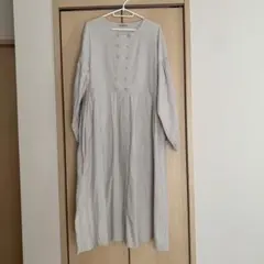 新品 Samansa Mos2 サマンサモスモス　ダブルボタン羽織りワンピース