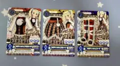 旧アイカツカード ブリティッシュコーデセット ロリゴシック 藤堂ユリカ