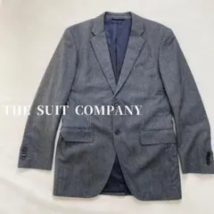 【美品】THE SUIT COMPANY テーラードジャケット グレー