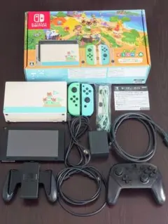 Nintendo Switch あつまれ どうぶつの森 セット 純正プロコン付き