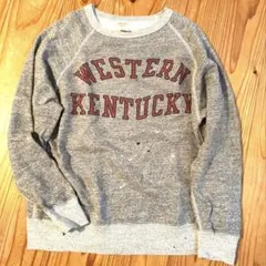 denimdungaree 落書きペイントスウェット