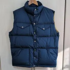 【美品】 70s THE NORTH FACE ダウンベスト 茶タグ アメリカ製