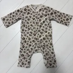 ヒョウ柄　ロンパース