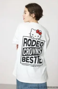 【新品】RODEO CROWNS Hello Kitty Tシャツのサムネイル