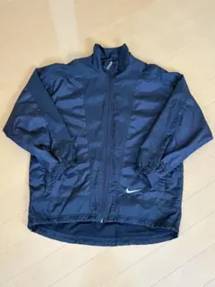 90's 白タグ銀タグNIKE ブラック ナイロンジャケット