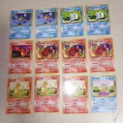 ポケモンカード 旧裏 御三家 ヒトカゲ ゼニガメ わるいリザード わるいカメール