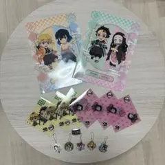 鬼滅の刃 クリアファイル・ストラップ・マスキングテープ・シート　くら寿司