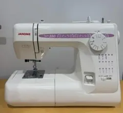 ジャノメ　電動ミシン本体　type360 メンテナンス済みのサムネイル