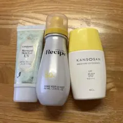 日焼け止めセット SPF50+ PA++++ 3点
