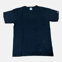 Champion ブラック Tシャツ Mサイズ 胸ポケット付き