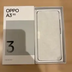 【新品未使用】OPPO A3 5G ブラック