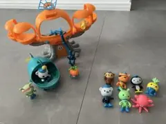 オクトノーツ フィギュアと基地セット