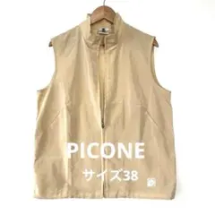ピッコーネ PICONE ベスト 38 M ベージュ ロゴ 【訳あり】　ゴルフのサムネイル