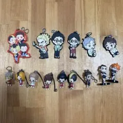 ハイキュー!! ラバーストラップ &キーホルダー13個セット➕チョコエッグ2個