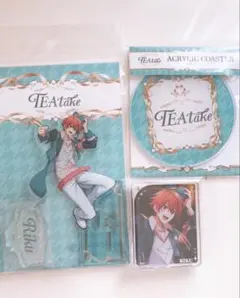 アイナナ　tea take アクスタ　コースター　アクリルブロック　七瀬陸